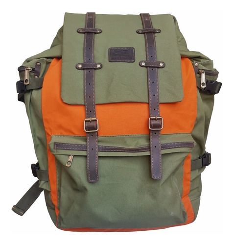 Imagen 5 de 9 de Mochila Maxifontana San Roman 60 L Lona