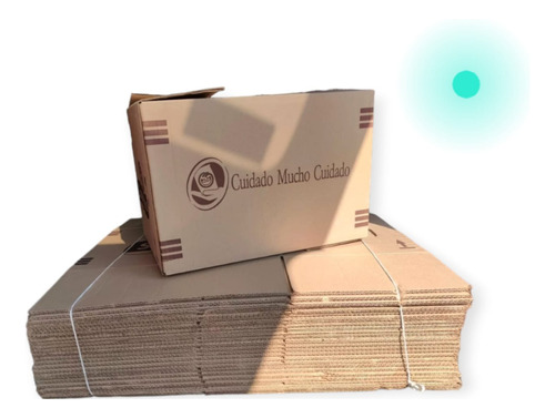Cajas De Cartón Saldo 2da Usadas 49x33x33 Paquete Con 30pz (Reacondicionado)