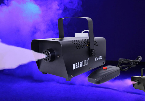 Gearlux Maquina Niebla Compacta Alto Rendimiento 400 Vatio