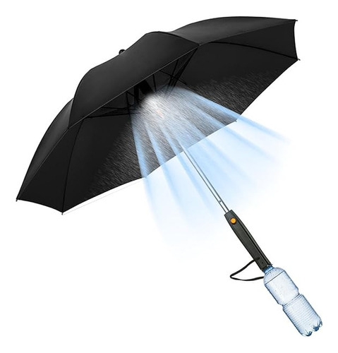 Guarda-chuva 3 Em 1 Com Ventilador, Guarda-chuva Portátil