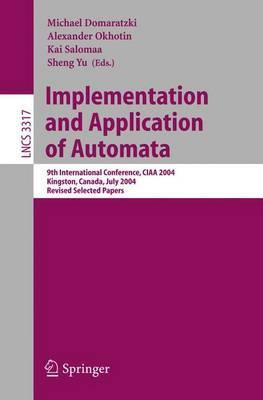 Libro Implementation And Application Of Automata - Michae...