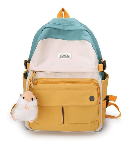 Mochila Para Estudiante Gran Capacidad Kawaii Regreso Clase