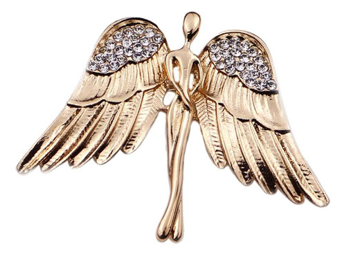 J Broche De Cristal Encantador 2 Piezas