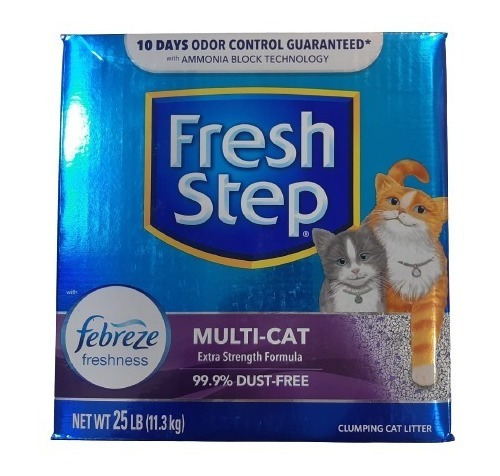 Arena Gatos Fresh Step Antiolor Aglomerante Pricemart 25lb