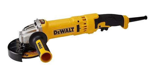Imagen 2 de 4 de Esmeriladora angular DeWalt DWE4315 de 50 Hz/60 Hz color amarillo 1500 W 120 V + accesorios
