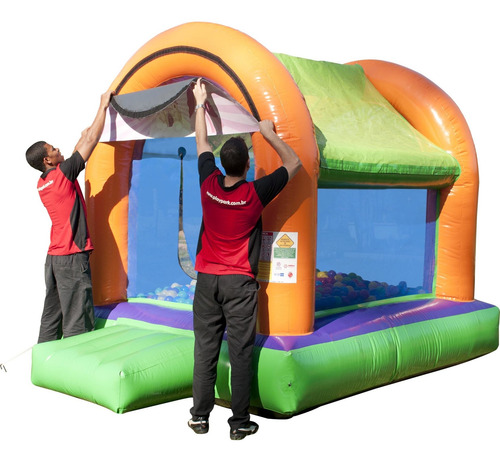 Piscina De Bolinhas Splash Com Motor Soprador