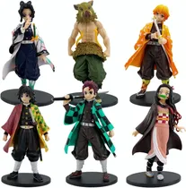 Comprar Anime Demon Slayer Colección Figuras De Acción Juguete 6pzs