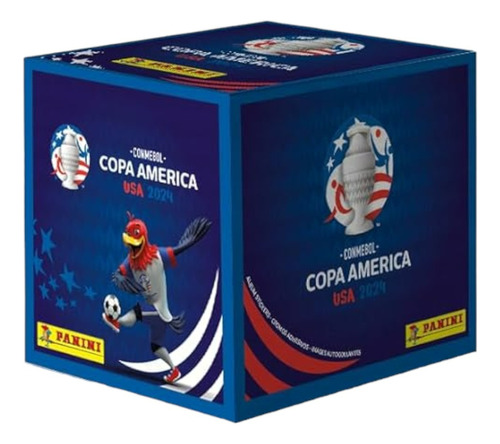 Caja 50 Estampas Copa America 2024 Panini Album Original