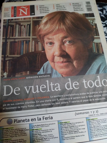 Revista Ñ Maria Elena Walsh