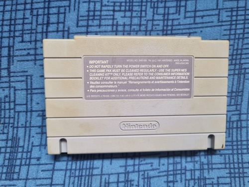 Súper Adventure Island Cartucho Totalmente Original Snes (Usado)