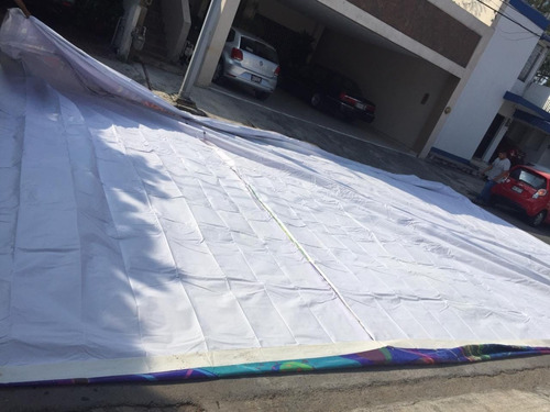 Lona Reciclada Resistente Panorámica Medida 12x8 Mts. (Usado)