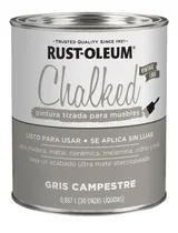 Comprar Pintura Esmalte Rust-oleum 0.9 Lt Chalk Gris Campestre Tizad