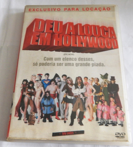 Dvd - Deu A Louca Em Hollywood - Original