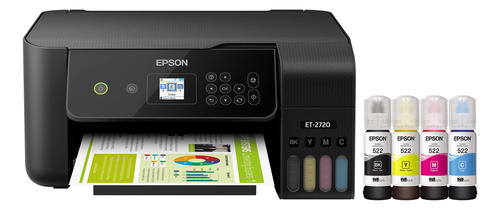 Epson Ecotank Et- - Impresora Multifuncional Inalámbrica A.