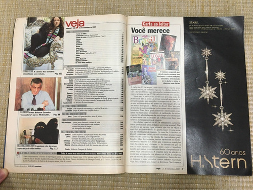 Revista Veja 51 Ana Carolina Política Editora Abril L802