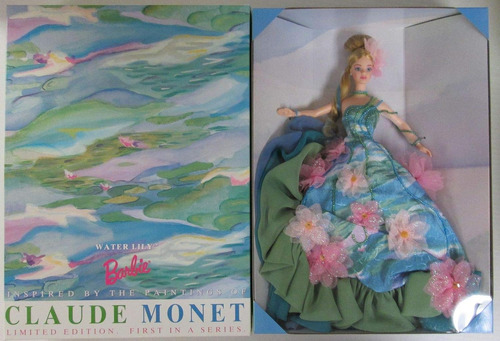 Mattel Water Lily Barbie Doll Claude Monet Limited Edition