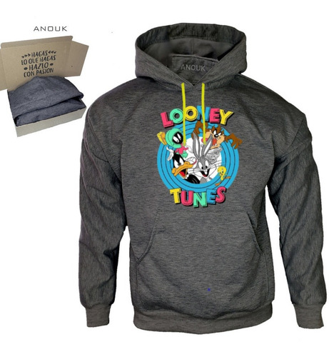 Buzo Hoodie Personalizado Saco Looney Tunes Estampado