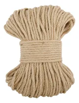 Comprar Petierweit Cuerda De Cáñamo De Yute Natural De 164 Pies (164