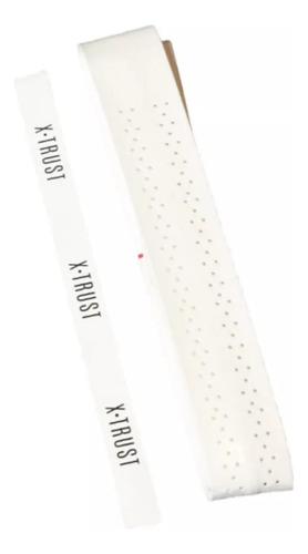 Cubregrip Con Relieve X-trust Tenis Padel Perforado - Olivos Color Blanco