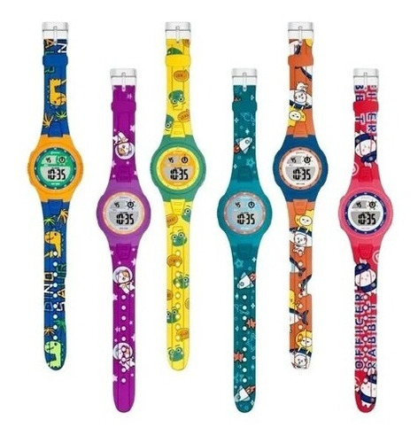 Reloj Mingru Infantiles Unisex Diseños Surtidos + Envio