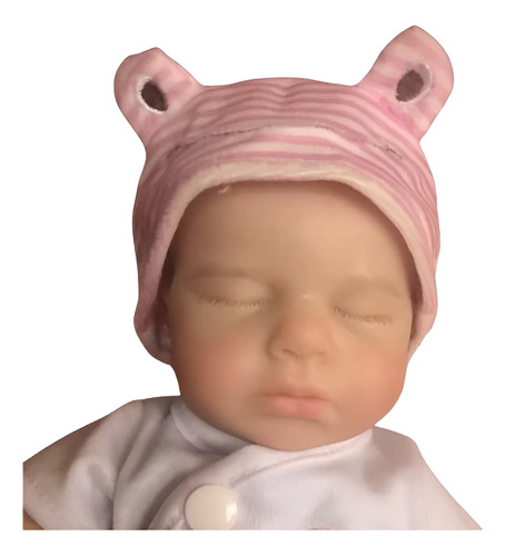 Bebe Reborn 100% Silicona Blanda Flexible 33cm Abre La Boca