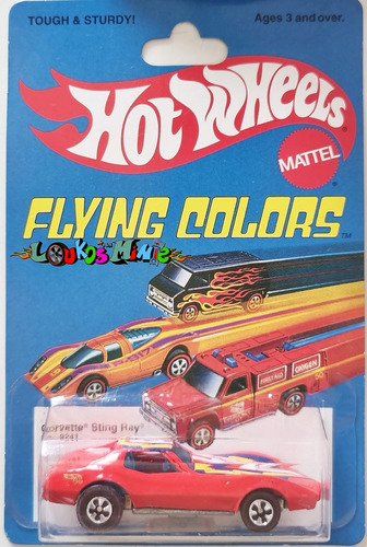 Hot Wheels Corvette Sting Ray 30 Years Flying Colors 1976