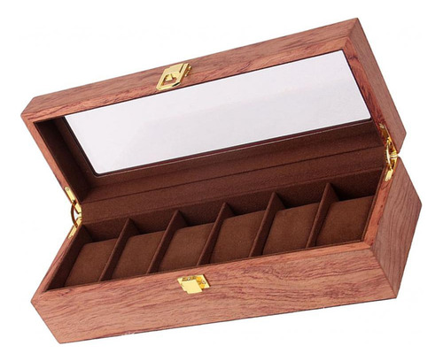Caja De Exhibición De Reloj De Ranuras, Organizador De C