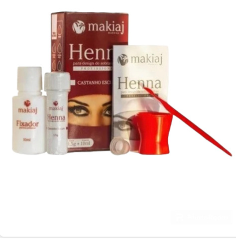 Kit Henna Tinta Cejas Perfectas Cruelty Free 