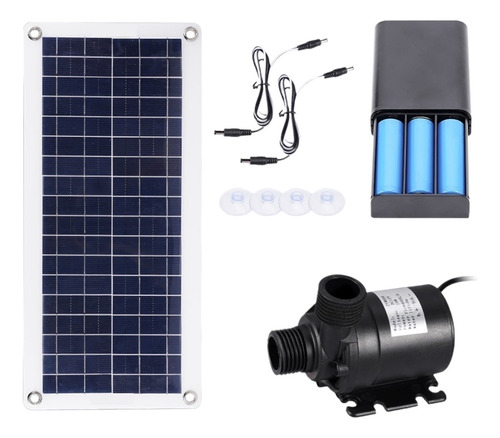 Kit De Bomba De Agua De 100w 12v Panel Solar 800l/h