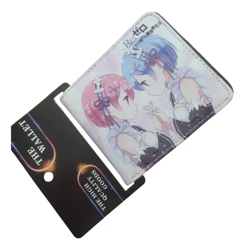 Billetera Re Zero - Rem Ram Emilia Natsuki Subaru