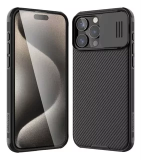 Para iPhone 15 Pro Max - Case Funda Nillkin Camshield