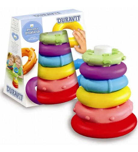 Juego De Encastre Duravit Torre De Anillos Apilables Bebe