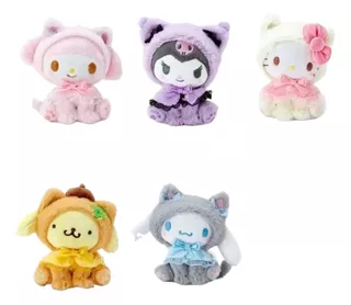 Peluches Sanrio Cat Hello Kitty Kuromi Cinna Purin Melody