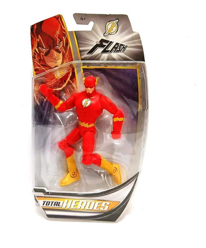Total Heroes The Flash 6 In Af | Mattel