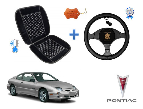 Respaldo + Cubre Volante Piel Pontiac Sunfire 2000 2001 2002