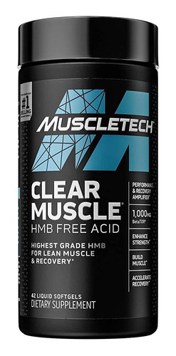 Clear Muscle Next Gen  Hmb Muscletech - L a $4060