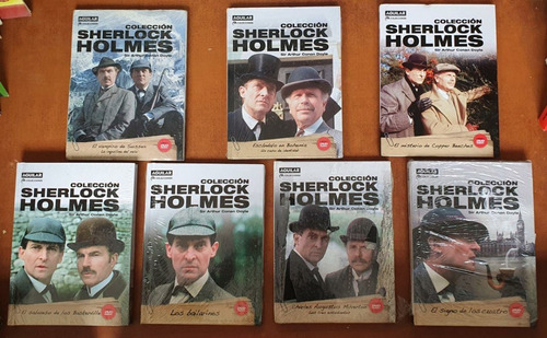 Un Libro A Elección Colección Sherlock Holmes Aguilar Dvd