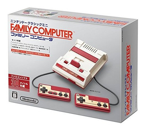 Mini Computadora Familiar Clásica De Nintendo