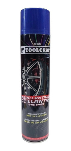 Abrillantador De Llantas En Espuma 650ml Toolcraft Tc5819