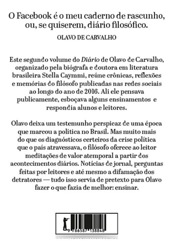 Diário - Volume 2 ( Olavo De Carvalho )