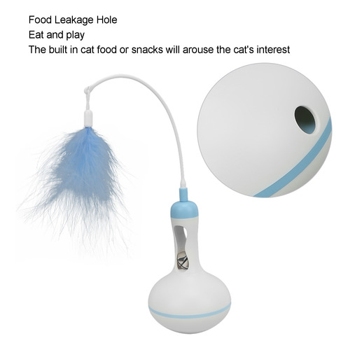 Dispensador De Guloseimas Cat Roly Poly Toy, Vazamento Inter