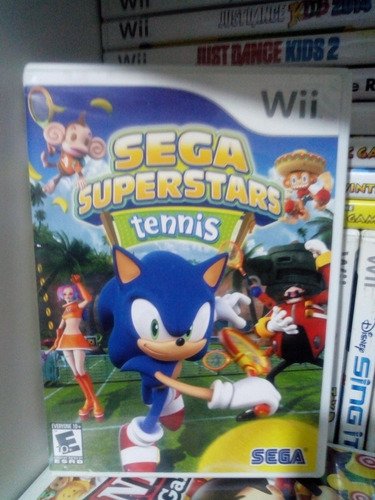 Juego Para Nintendo Wii Sega Superstars Tennis Sonic Mario 