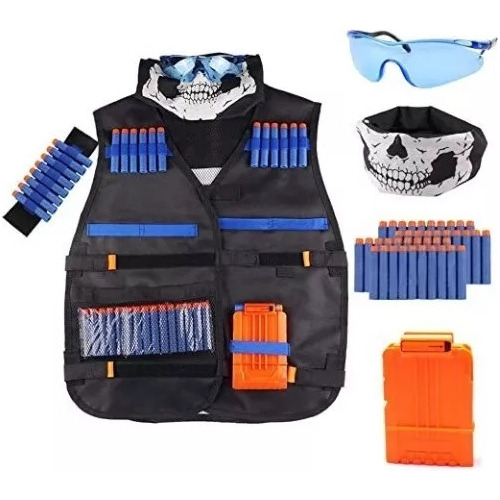 Kit De Chaleco Táctico Para Niños Para Nerf Guns N-strike 