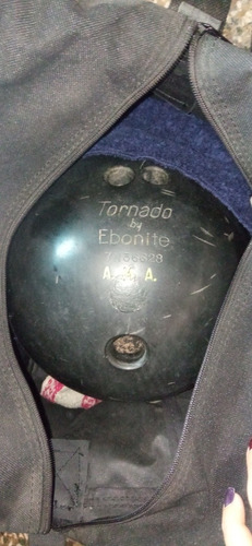 Bola De Boliche O Bouling Con Estuche Y Guante