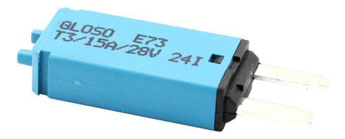 3 Fusibles De Disyuntor Reiniciables Automáticos De 15 A
