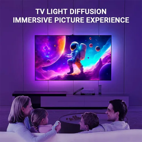 Cámara Rgbic Con Luz Led De Inmersión Para Tv Tira