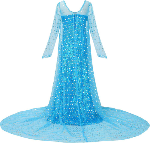 Reliparty Disfraz Y Accesorios De Princesa De Nieve Para Niñ