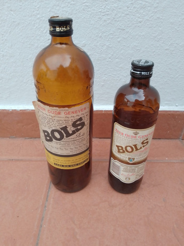 Botellas Ginebra Bols Antiguas