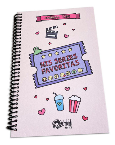 Libreta Journal Time Mis Series Favoritas A Color Color Beige