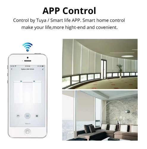Motor Wifi Homekit Apple Matt Persiana Enrollable Automática